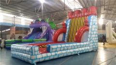 Commercial Inflatable Air Sticky Jumping Wall With Suit For Sale , Sport Games