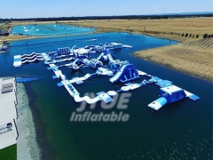 Outdoor Games Amusement Park Adult Games Inflatable Floating Park Games For Sea