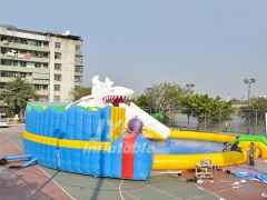 Adults Summer Play Inflatable Amusement Water Park For Kids