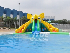 Blow Up Mobile Inflatable Water Park Slide For Adult Kids