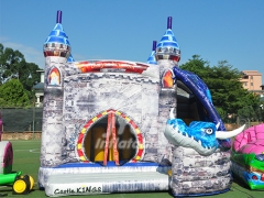 Commercial Cheap Jumping Bouncy Castle King Inflatable Combo