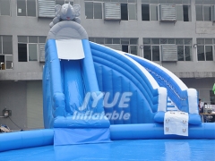 Elephant Water Amusement Park Products Inflatable Water Park With Slide