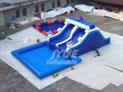 Professional Supplier Wave Ground Water Park Inflatable Water Park For Kids