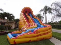 Popular Super Exciting Banzai Typhoon Twist Inflatable Water Slide