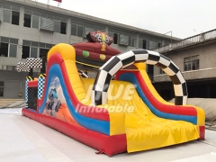 Commercial Kids Playing Inflatable Bouncy Castle Inflatable Obstacle Course Park