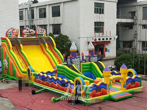 Популярный надувной аттракцион Fun Park для горячей продажи