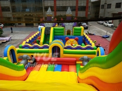 Популярный надувной аттракцион Fun Park для горячей продажи