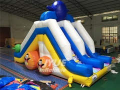 Small Children Pool With Slide Swimming Pool Slide Inflatable