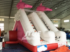 Cheap Commercial Dolphin Swimming Pool Slide Kids Pool Slide Inflatable