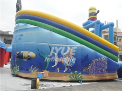 Minions Above Ground Water Pool Slide inflatable water slide for swimming pool