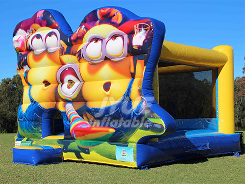 Commercial Cheap Inflatable Bouncy Castle,Minions Jumping Castle Hire