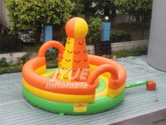 Interactive Inflatable Climbing Games, Inflatable Rock Climbing Wall Bouncer