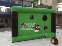 Personalized Inflatable Soccer Goal For Sport Games, Inflatable Soccer Kick Games