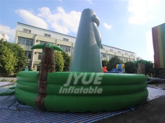 Hot Inflatable Water Rock Climbing Wall For Sale , Inflatable Mountain Bouncer