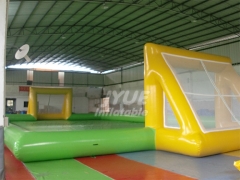 Indoor Inflatable Sports Games , Inflatable Football Field For Sale