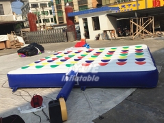 Interactive Giant Inflatable Twister Game,Large Twister Game,OEM Giant Twister Game