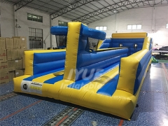 Two Lane Inflatable Bungee Run For Sale , Inflatable Bungee Trampoline Game