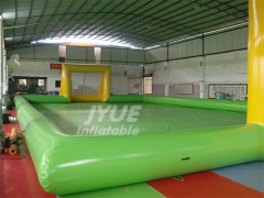 Indoor Inflatable Sports Games , Inflatable Football Field For Sale