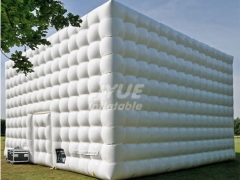 large white inflatable party tent