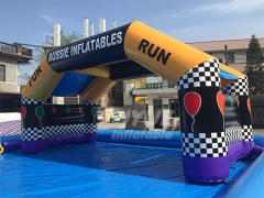 Inflatable Racing Run Arch For Event