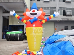 Customized Cartoon Sky Air Dancer Model Inflatable Advertising Dancing Man