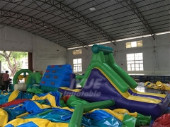 Blow Up Equipment Inflatable Water Obstacle Course For Sale