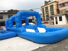 Commercial Double Slip N Slide Giant Inflatable Water Slide