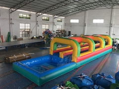 0.55mm PVC Tarpaulin Wild Splash Inflatable Slip N Slide