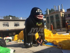 Customized Chimpanzee Inflatable Cartoon, Large Gorilla Inflatable Model For Advertising