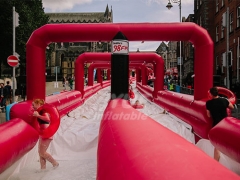 Longest Extreme City Inflatable Water Slide