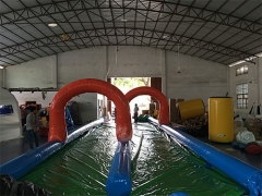 New Design Inflatable Water Park City Slide Giant Inflatable Water Giant Water Slide Set City Slide