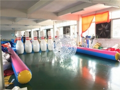 Giant Inflatable Bowling Pins For Inflatable Human Bowling Games