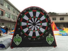 Outdoor Sport Game Inflatable Football Dart Board For Sale