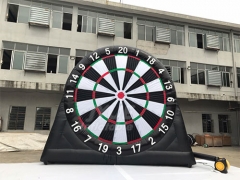 Blow Up Dart Board Sport Game Velcro Soccer Darts