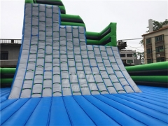 Commercial Outdoor Sport Game Rock Inflatable Climbing Wall For Kids And Adults