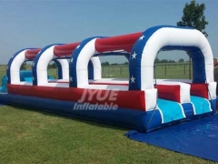 Custom Commercial Water Slides Inflatable Nip Slip N Slide For Kid Sale