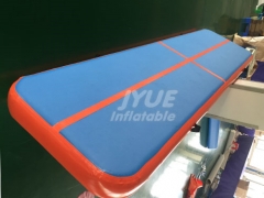 Inflatable Square Air Track For Gym ,6 meters Air Tumble Track Gymnastics Mattress