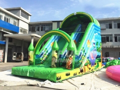 CE Certificate PVC Inflatable Dry Slide Elephant Commercial Inflatable Slide