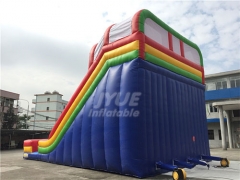 Blow Up Slide Double Lanes Inflatable Slide On Sale