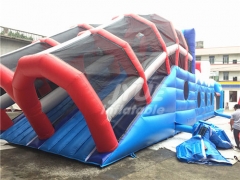 Outdoor Inflatable Kids Obstacle Course Equipment , Cheap Inflatable Obstacle Course