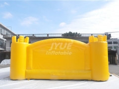 Indoor Jump House Yellow Kids Bouncy House Inflatables