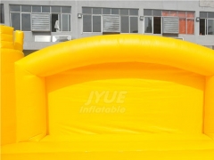 Indoor Jump House Yellow Kids Bouncy House Inflatables