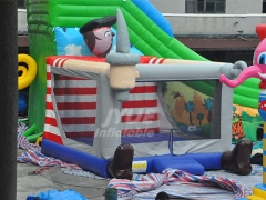 Blow Up Pirate Ship Jump House Moonwalk Inflatable Bouncers