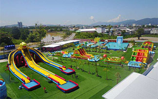 Thailand Inflatable Water Park Project