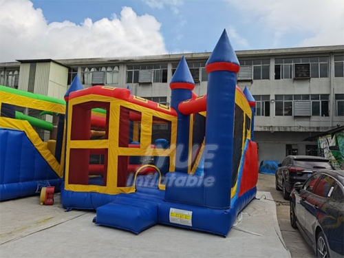 Bounce House Waterslide Combo For Sale