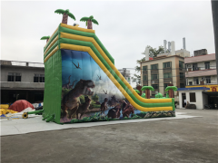 dinosaur inflatable slide Jyue-IDS-058