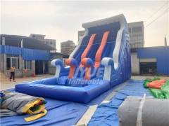 Blow Up Slide And Pool