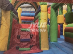 Hot Sale Commercial Marble clown wet and dry bouncy castle