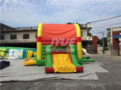 inflatable combo jumping castle bouncer with slide