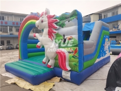 inflatable unicorn bounce house combo for sale